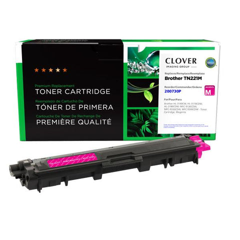 Clover Technologies Group, LLC Remanufactured MagentaToner Cartridge (1400 Yield)