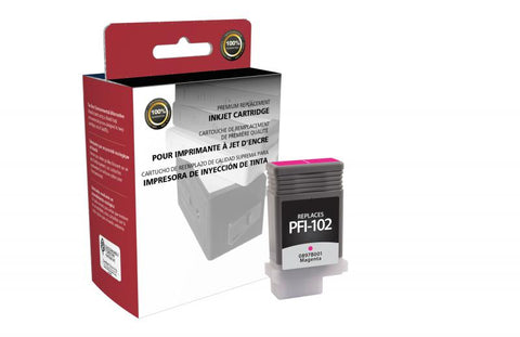 Clover Technologies Group, LLC Remanufactured Magenta Ink Cartridge (Alternative for Canon 0897B001 PFI-102)