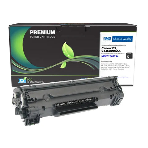MSE Remanufactured Toner Cartridge for Canon 9435B001AA (137)