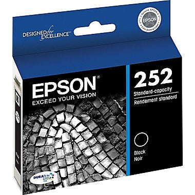 Epson OEM Epson 252 (T252120) Inkjet, Black, 350 Yield