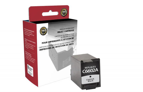 Clover Technologies Group, LLC Black Ink Cartridge for HP C6602A