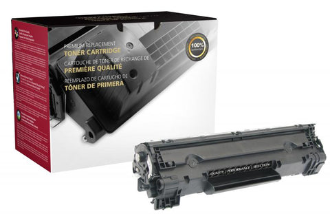 Clover Technologies Group, LLC Remanufactured Toner Cartridge (Alternative for HP CE278A 78A Canon 3483B001AA 126) (2100 Yield)