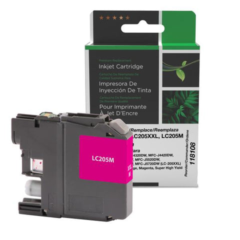 Clover Technologies Group, LLC LC205XXL Magenta Super High  Yield Ink Cartridge