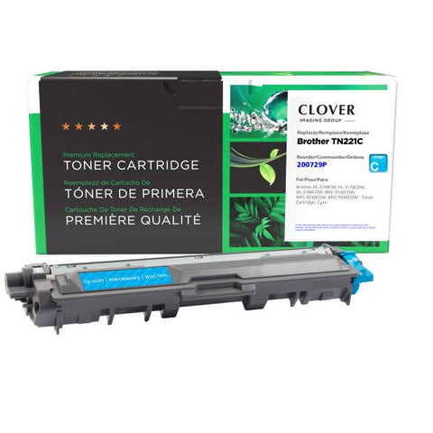 Clover Technologies Group, LLC Remanufactured CyanToner Cartridge (1400 Yield)