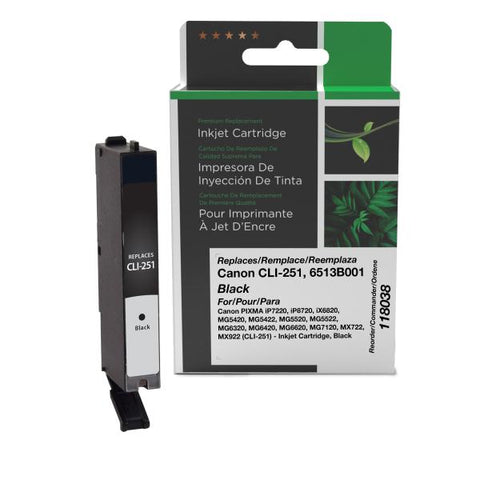 Clover Technologies Group, LLC Black Ink Cartridge for Canon CLI-251