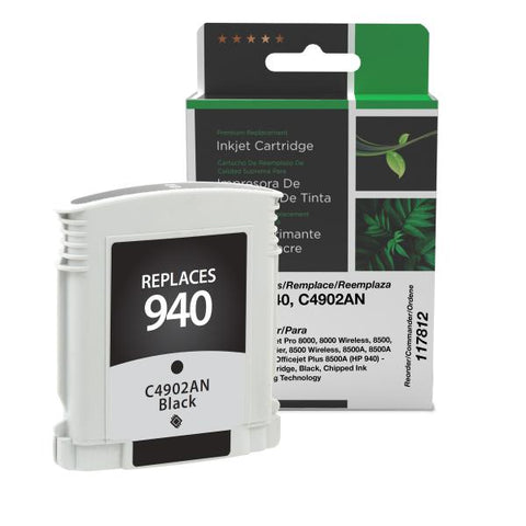 Clover Technologies Group, LLC Black Ink Cartridge for HP C4902AN (HP 940)