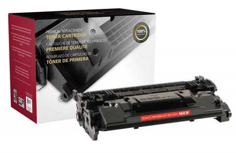 Clover Technologies Group, LLC MICR Toner Cartridge for HP CF287A (HP 87A)